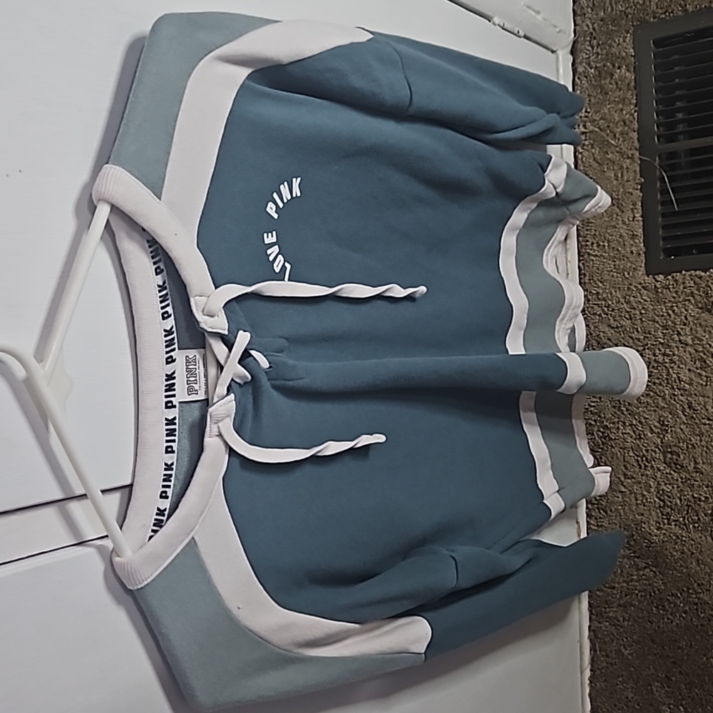 Pink Victoria Secret Sea Green Sweater